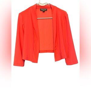 Perceptions Women's Vibrant Coral Jacket (only) Size 8P NWT